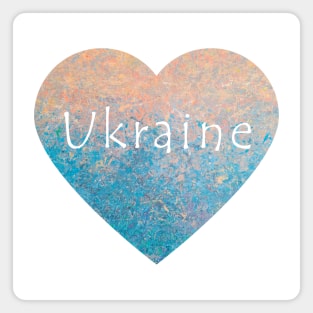 Ukraine in my Heart Magnet